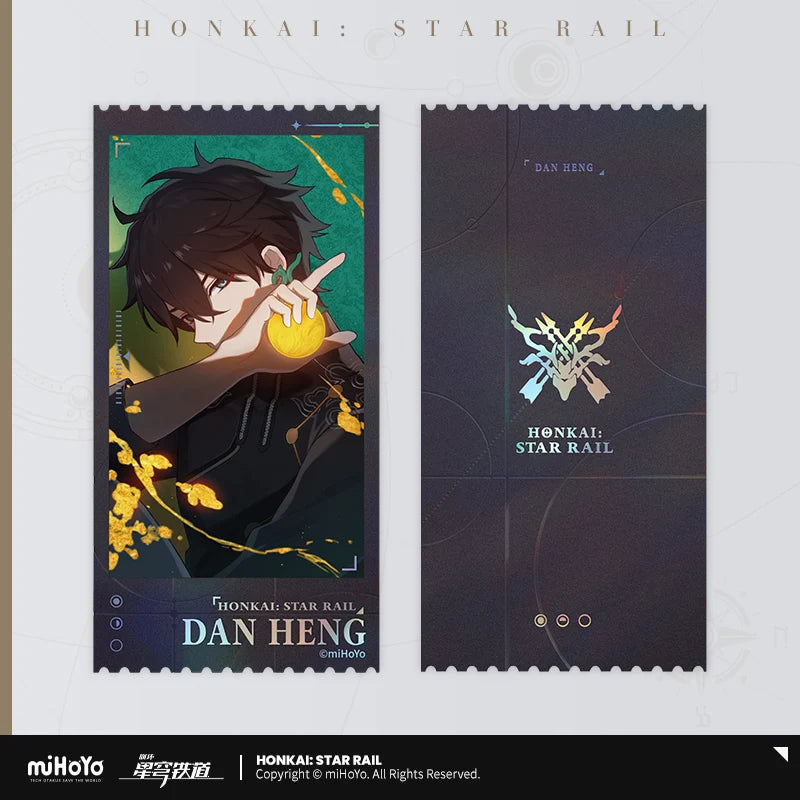 Honkai: Star Rail - Departure Countdown Series Laser Commemorative Ticket Set miHoYo