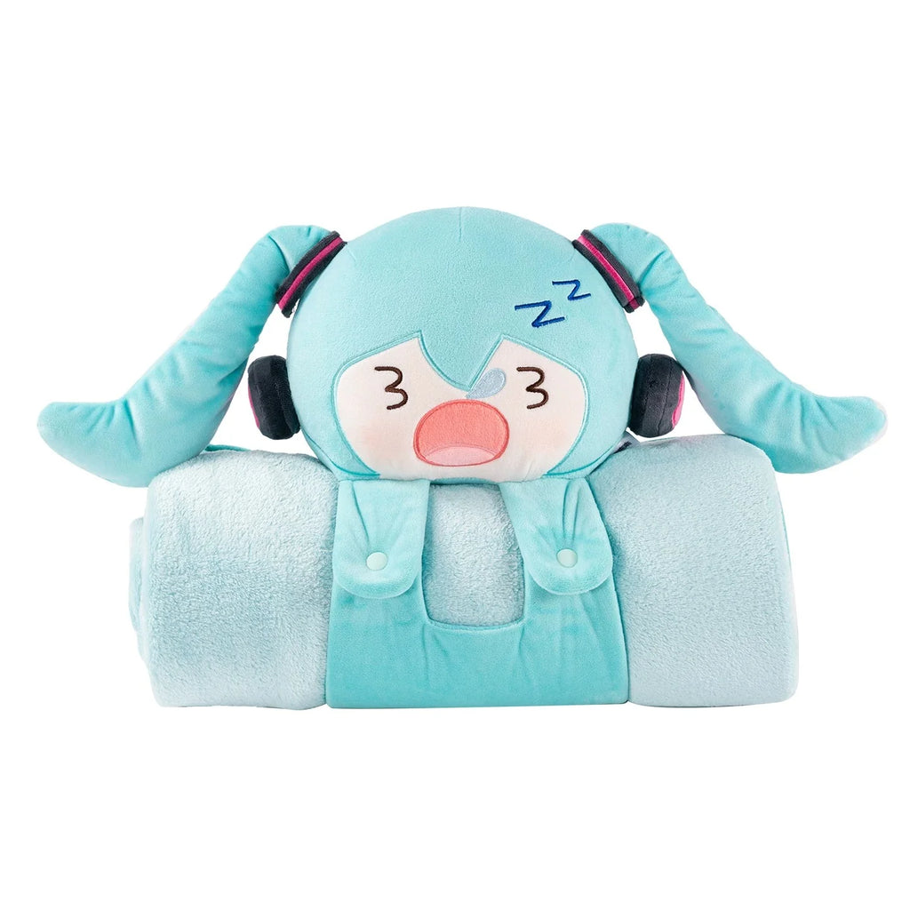 Hatsune Miku - Carefree Daily Series Foldable Plush Blanket Moeyu