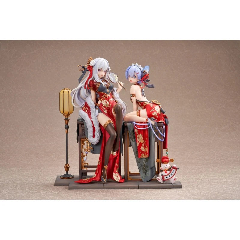 Re:Zero - Rem & Emilia (Graceful Beauty 2024 New Year Ver.) 1/7 Scale Figure Kadokawa