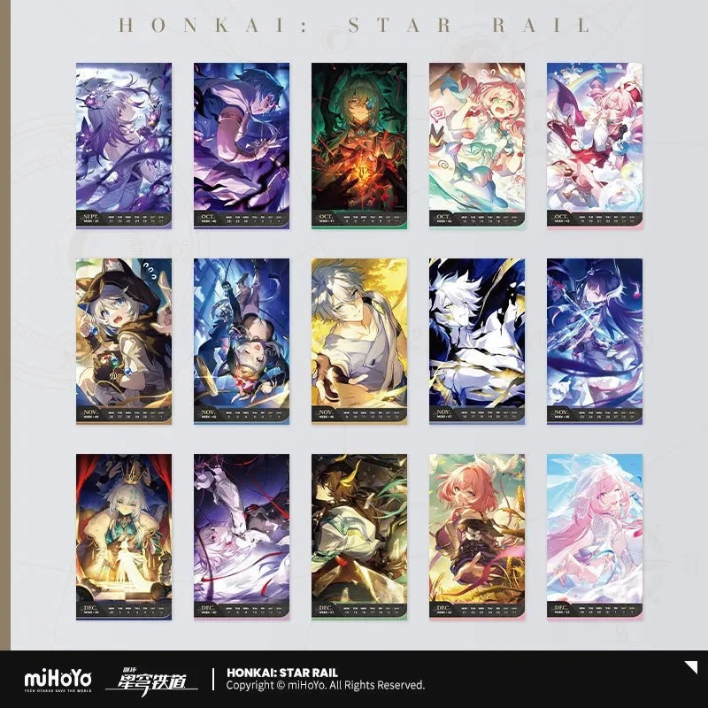 Honkai: Star Rail - 2026 Weekly Calendar miHoYo