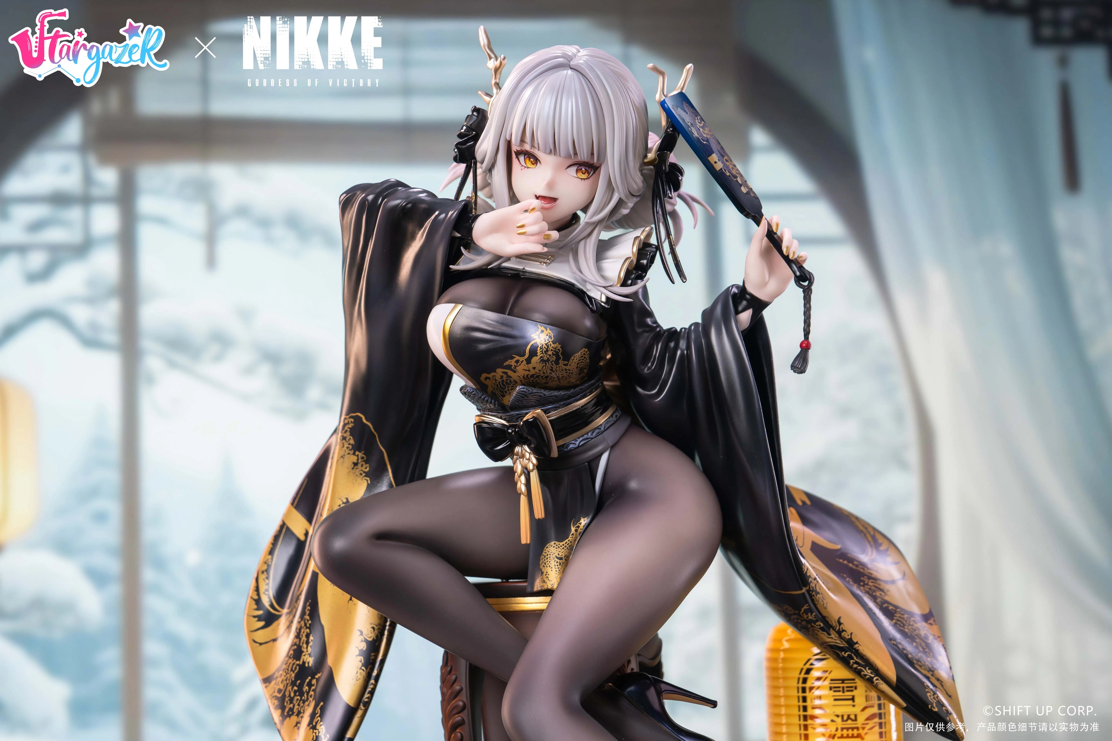 Goddess of Victory: Nikke - Noir & Blanc (Black & White Rabbit) 1/4 Scale Figure Stargazer