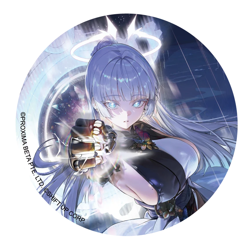 GODDESS OF VICTORY: NIKKE - Nayuta Holo Button Badge 2025 Anime Impulse