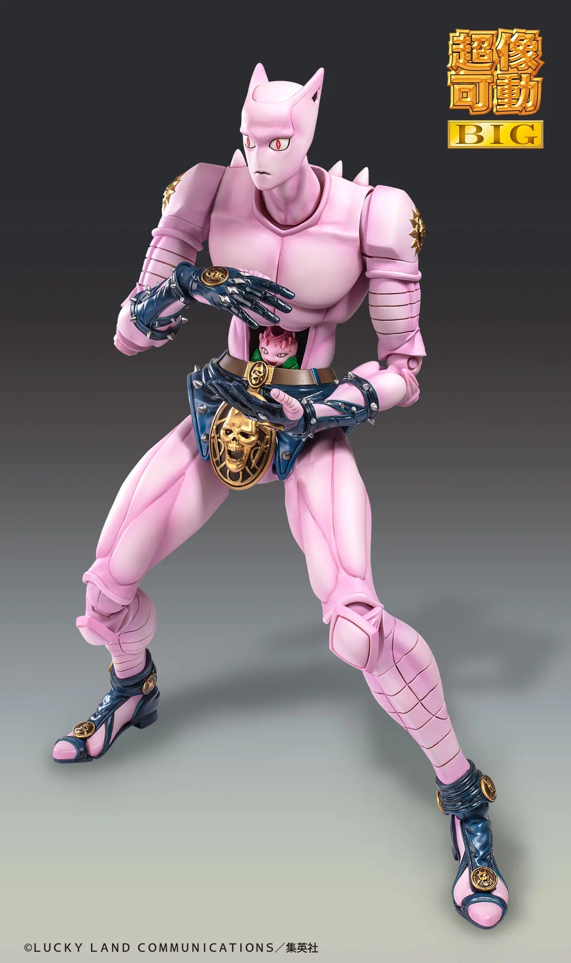 JoJo's Bizarre Adventure: Diamond Is Unbreakable - Yoshikage Kira & KILLER QUEEN Action Figure MEDICOS ENTERTAINMENT