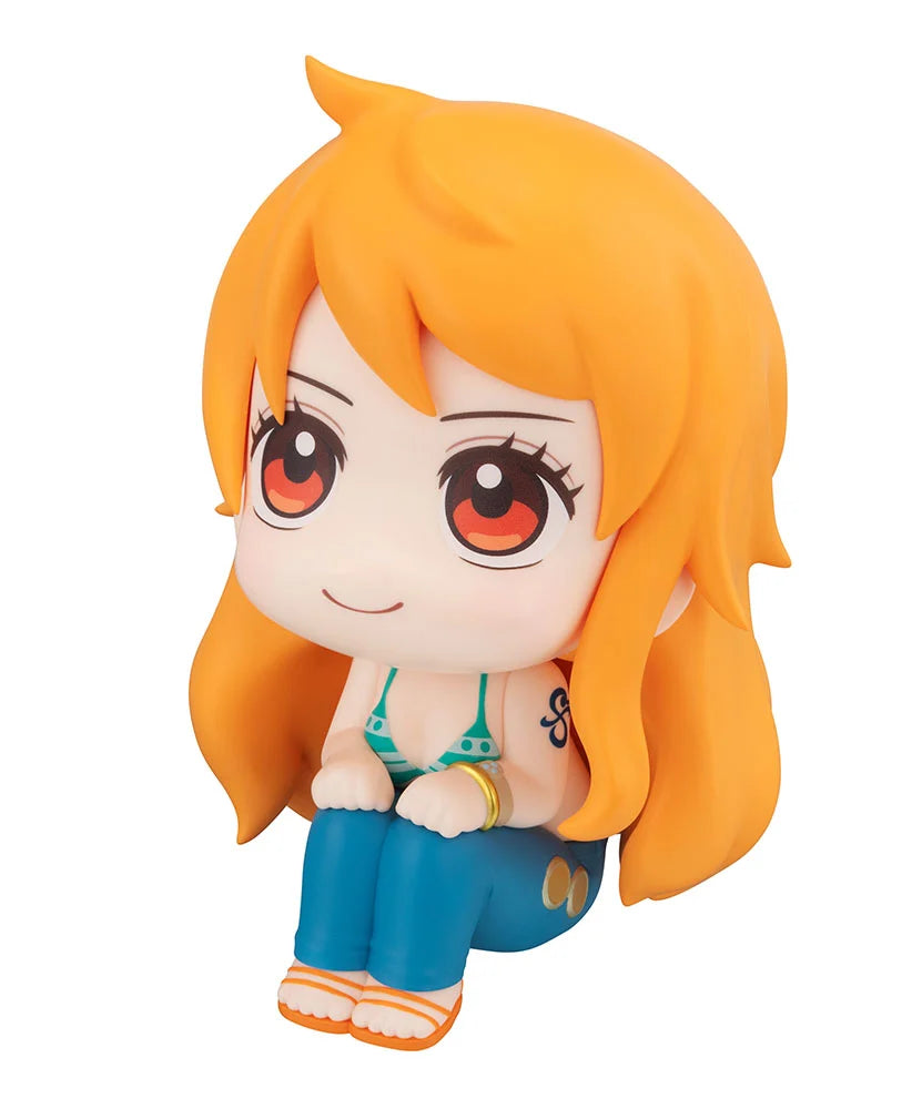 One Piece - Sanji & Nami Set [with Cloche & Orange] Look Up Mini Figure Megahouse