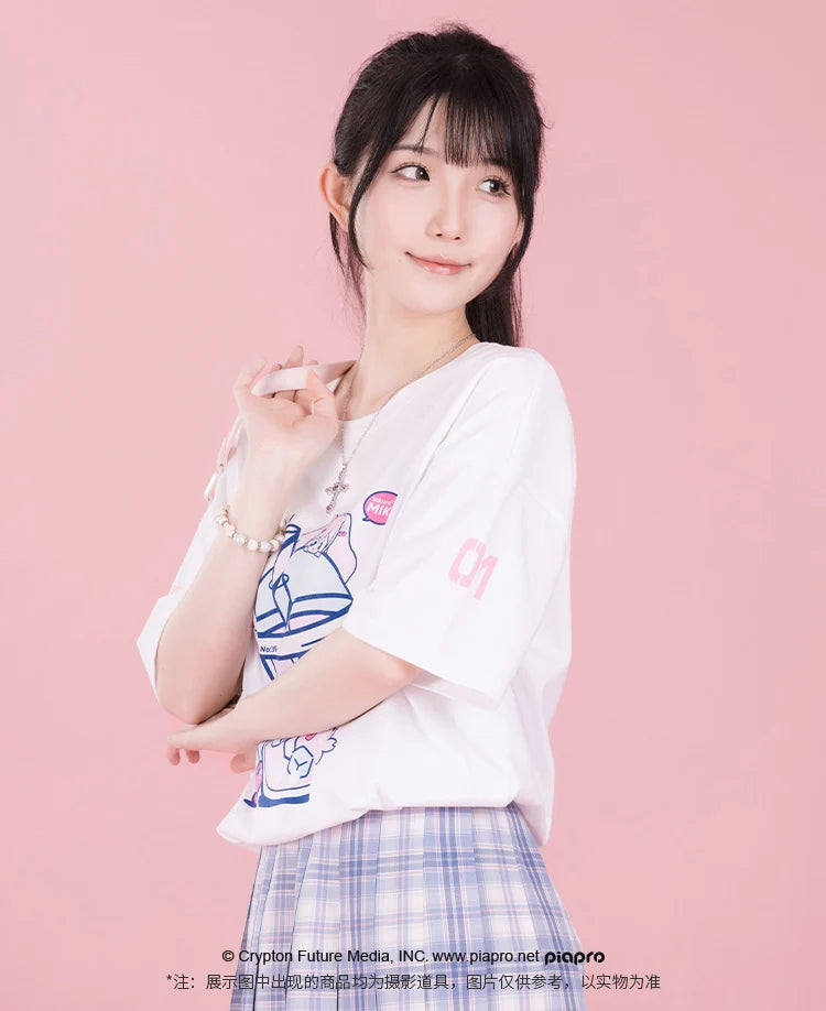 Hatsune Miku - Sakura Miku Happy Trip T-Shirt Moeyu