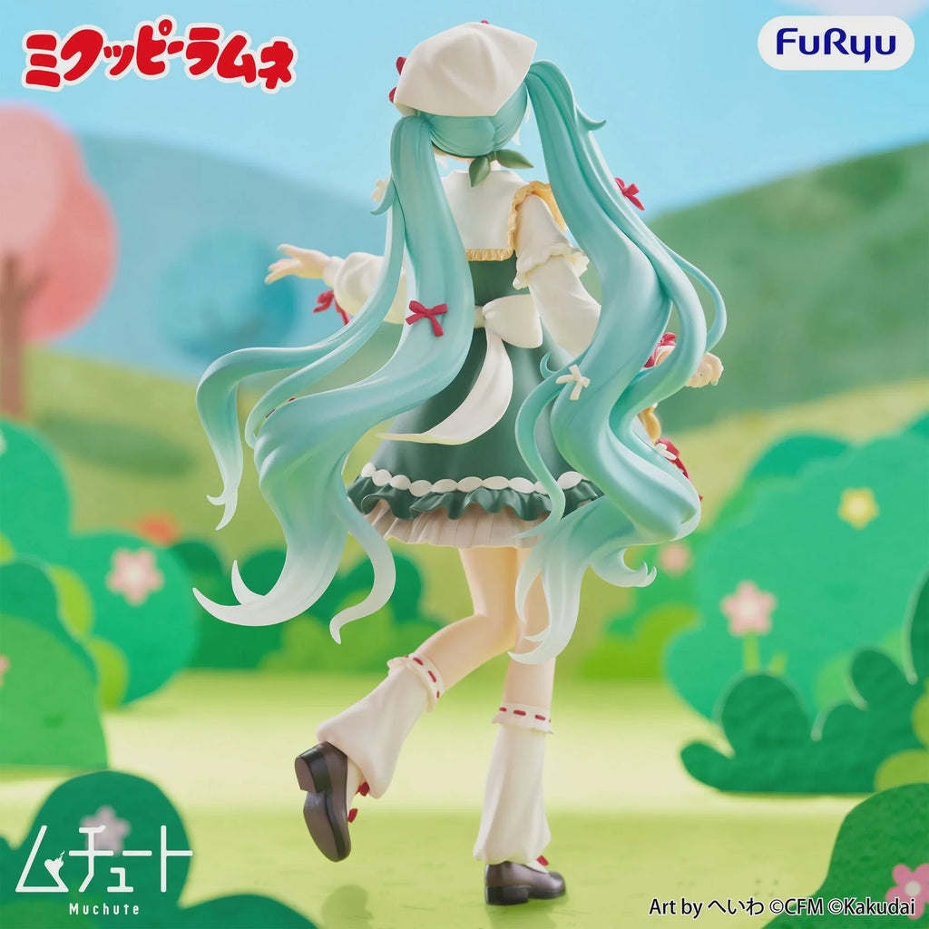 Hatsune Miku - Hatsune Miku (Mikuppy Ramune Ver.) Muchute Prize Figure FuRyu Corporation