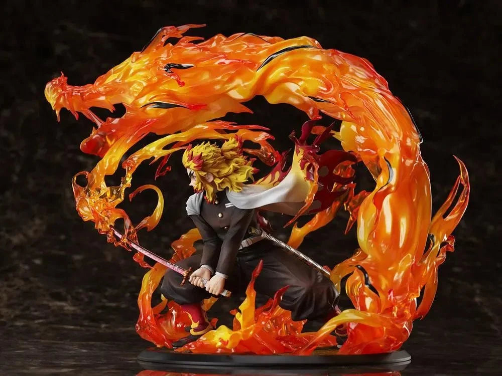 Demon Slayer: Kimetsu No Yaiba - Kyojuro Rengoku Flame Breathing Esoteric Art Ninth Form: Rengoku 1/8 Scale Figure Aniplex