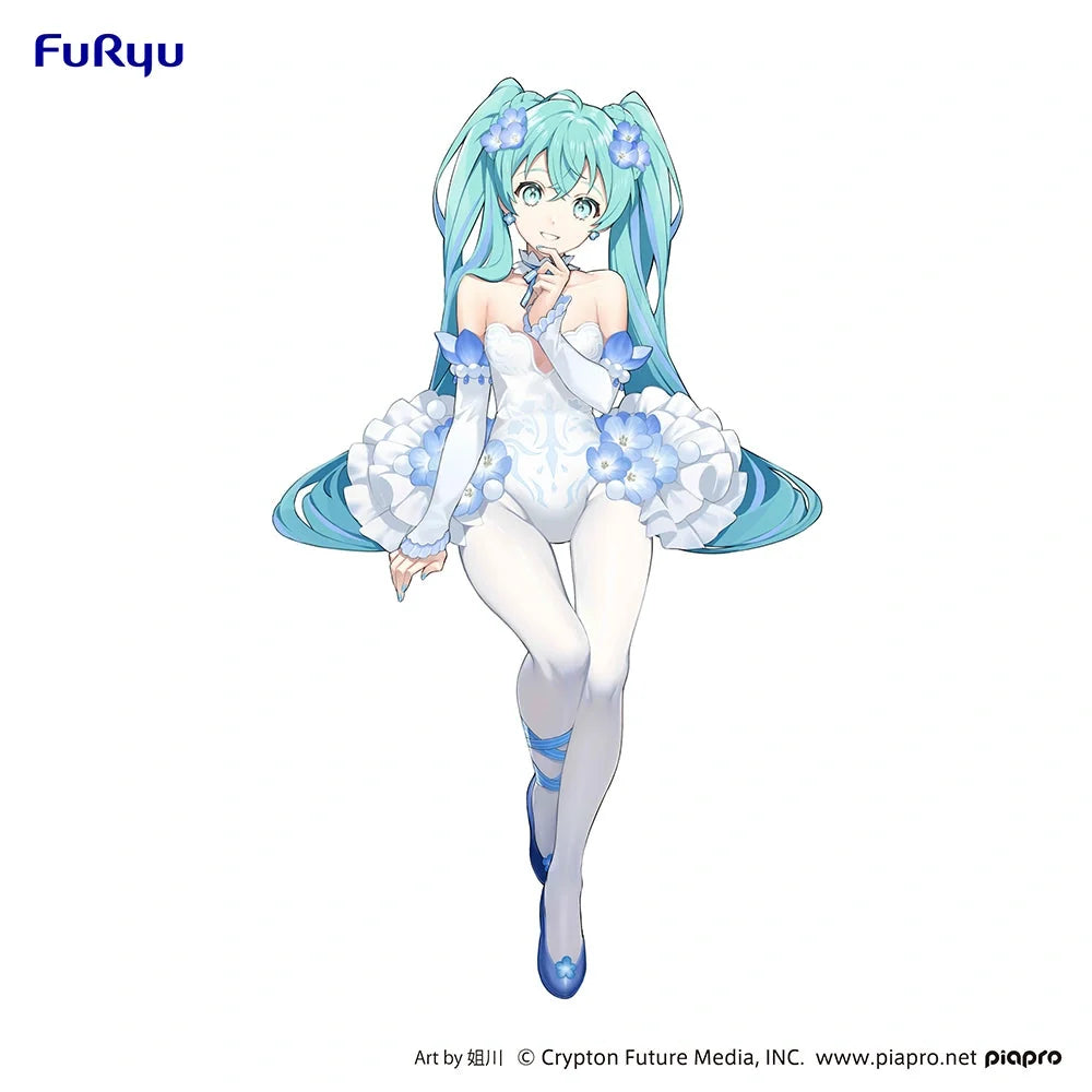 Hatsune Miku - Hatsune Miku(Flower Fairy Nemophila Ver. re-run) Noodle Stopper Prize Figure FuRyu Corporation