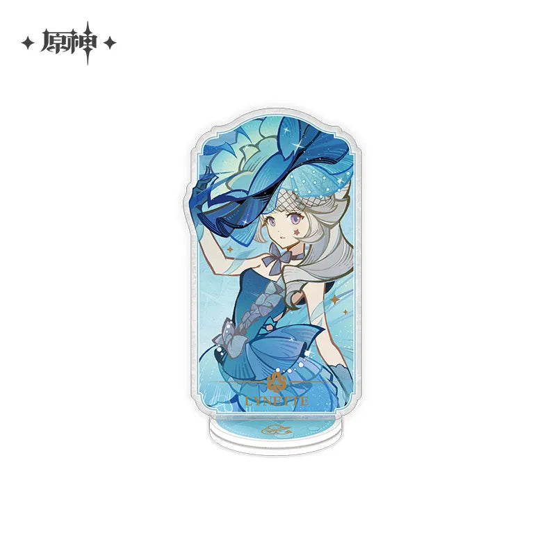 Genshin Impact - Brocade Night Theme Badge & Acrylic Stand miHoYo