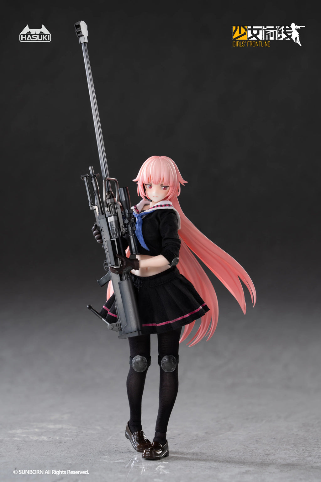 Girls' Frontline - NTW-20 Pocket Art Series 1/12 Scale Action Figure HASUKI