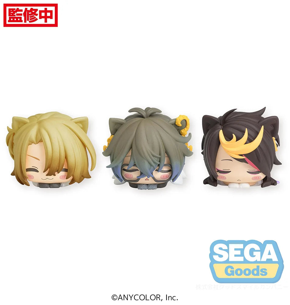 Nijisanji - Luca Kaneshiro&Ike Eveland&Shu Yamino Ohiruneko Luxiem Set of 3 Mini Figure SEGA