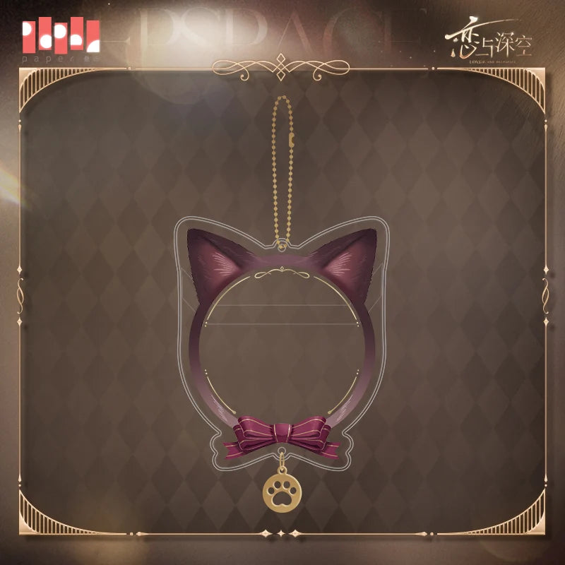 Love and Deepspace - Yes Cat Caretaker Series Badge Holder Charm InFold Games