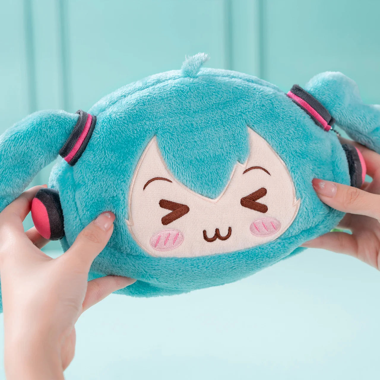 Hatsune Miku - Hatsune Miku Squinty Eyes Series Pencil Case Plushie Moeyu