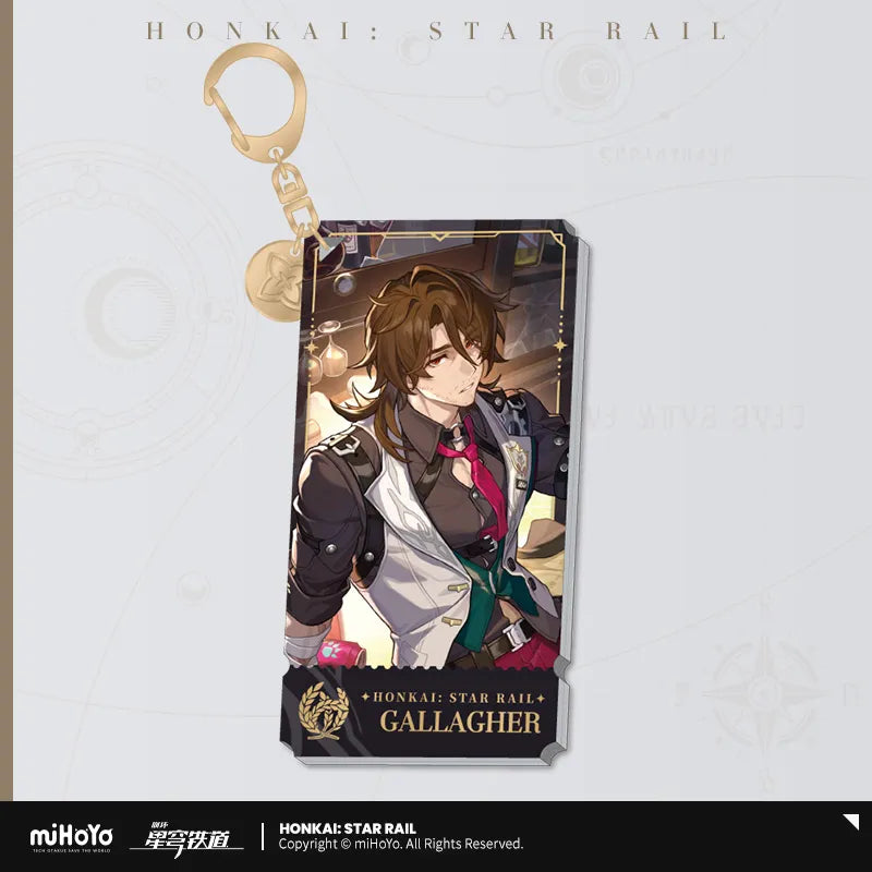 Honkai: Star Rail - The Abundance Path Character Acrylic Warp Artwork Acrylic Keychain miHoYo