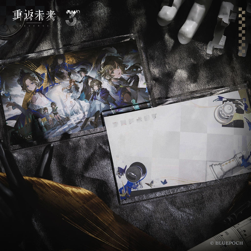 Reverse: 1999 - On Another's Sorrow Illustration Postcard Pack BLUEPOCH
