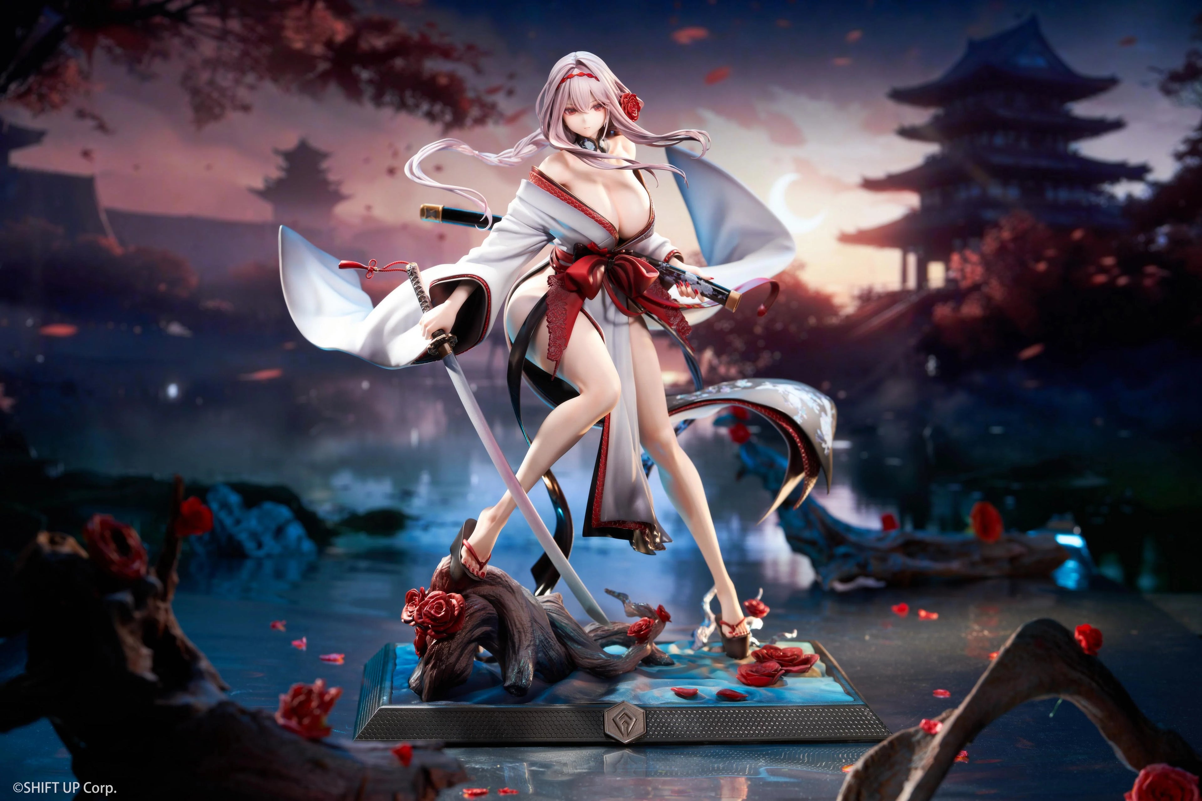 Goddess of Victory: Nikke - Scarlet: Black Shadow (Longing Flower Ver) 1/4 Scale Figure Hobbysakura