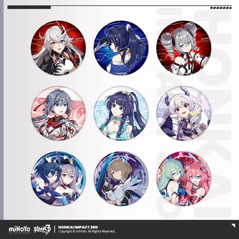 Honkai Impact 3rd - Valkyrie Series Metal Badge Set miHoYo