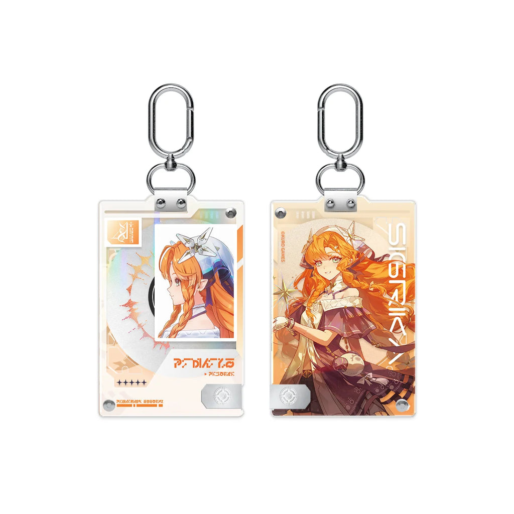 Wuthering Waves - Sigrika Entry Permit Series ID Card Keychain KURO GAMES