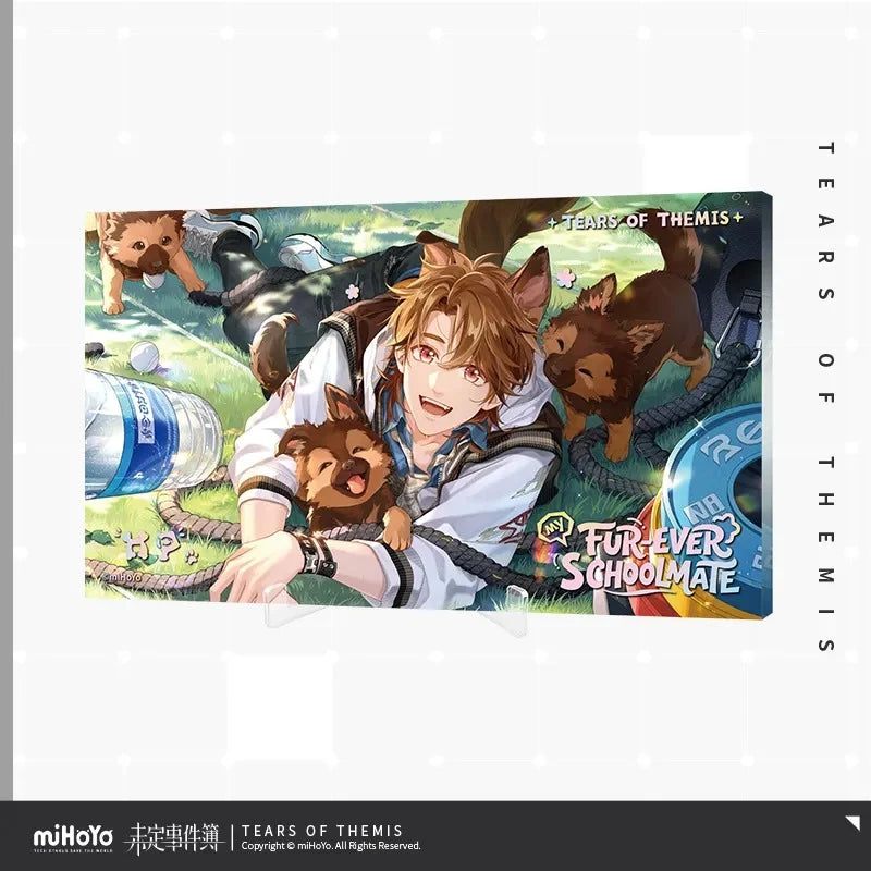 Tears of Themis - My Fur-ever Schoolmale Series Acrylic Stand miHoYo