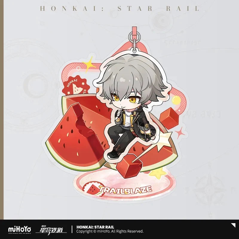 Honkai: Star Rail - Fruity Summer Series Chibi Acrylic Keychian miHoYo