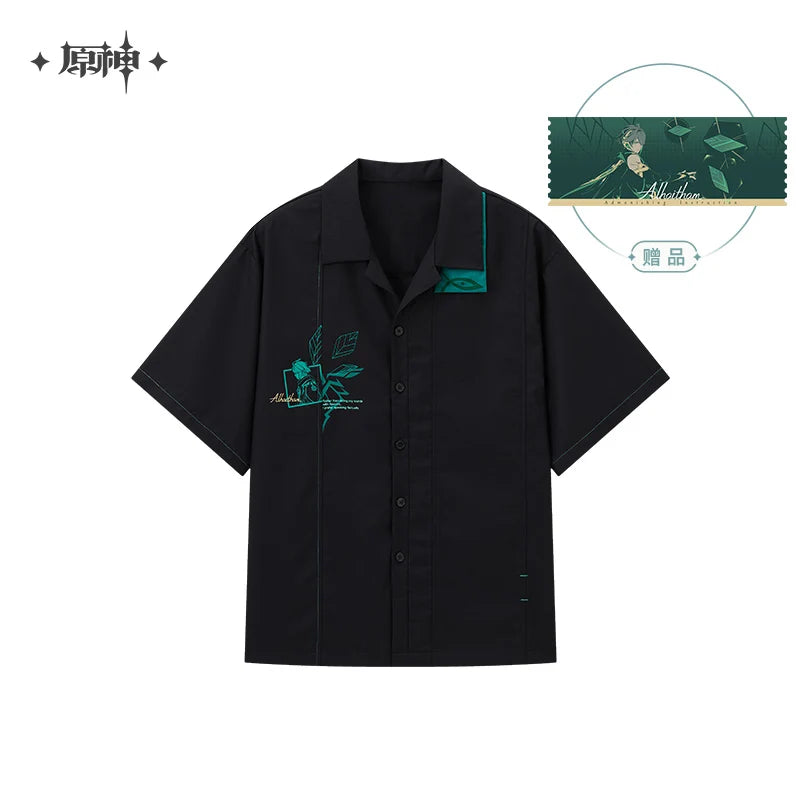 Genshin Impact - Forest And Sand Series Alhaitham Impression Short Sleeve Shirt miHoYo