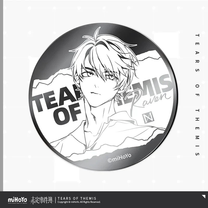 Tears of Themis - Nib Still Series Metal Mirror Badge miHoYo