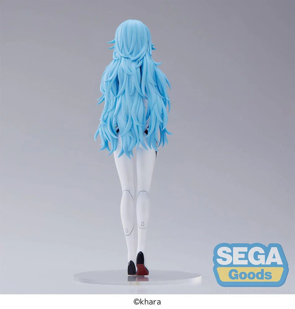 EVANGELION: 3.0+1.0 Thrice Upon a Time - Rei Ayanami (Long Hair Ver.) SPM Figure Prize Figure SEGA