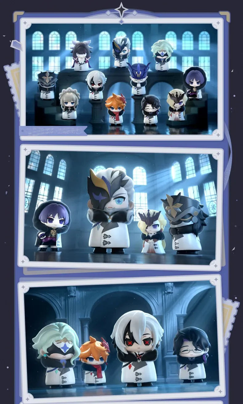 Genshin Impact - Fatui Harbingers Chibi Figure Blind Box Heydolls