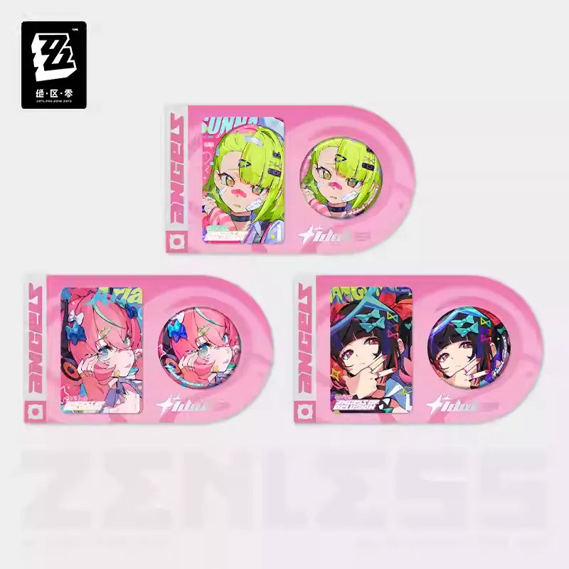 Zenless Zone Zero - Angels of Delusion Series Badge & Card Set miHoYo