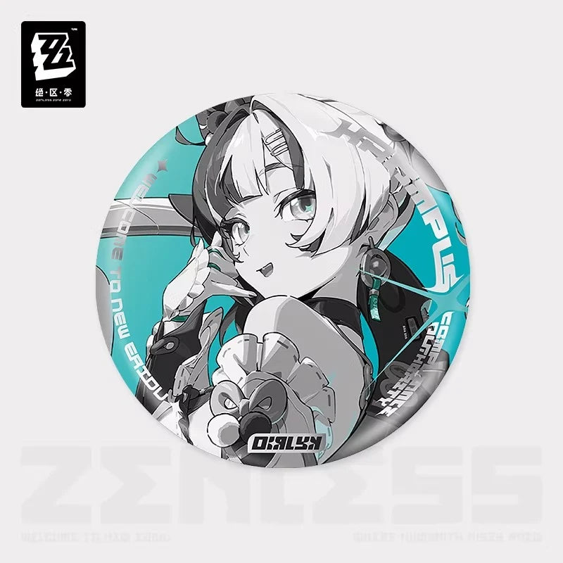 Zenless Zone Zero - Krampus Compliance Authority Mindscape Cinema Badge miHoYo