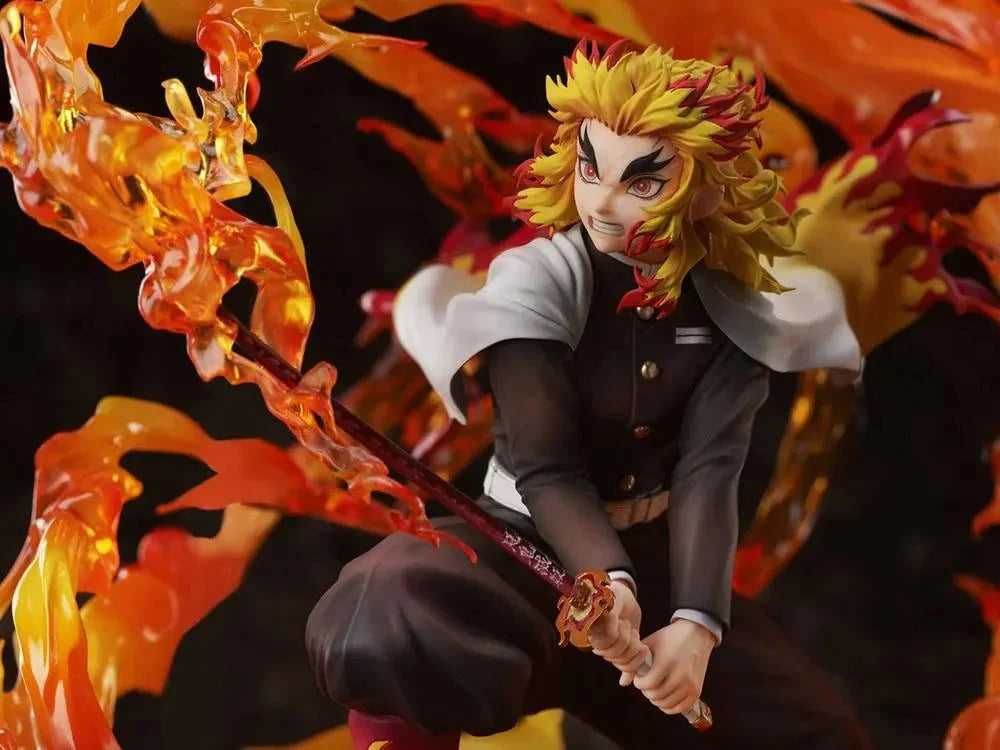 Demon Slayer: Kimetsu No Yaiba - Kyojuro Rengoku Flame Breathing Esoteric Art Ninth Form: Rengoku 1/8 Scale Figure Aniplex