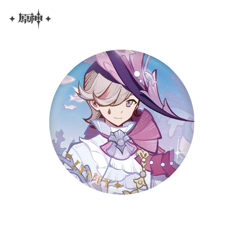 Genshin Impact - Brocade Night Theme Badge & Acrylic Stand miHoYo