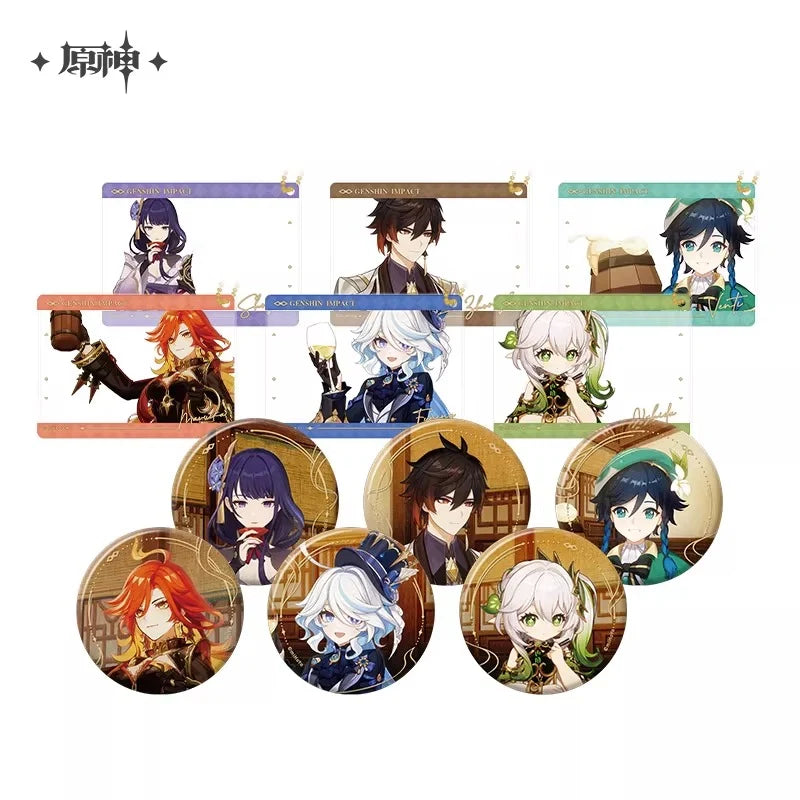Genshin Impact - The Long Way Home Series Badge & Keychain miHoYo