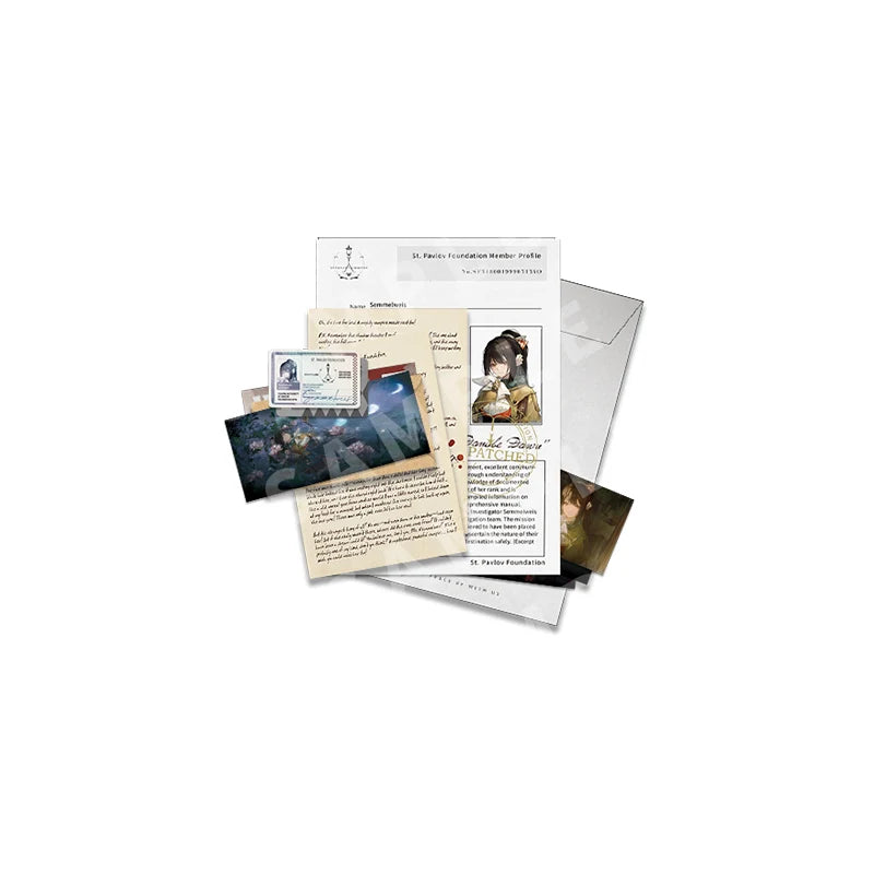 Reverse: 1999 - Semmelweis Record of Time Investigator File Folder BLUEPOCH