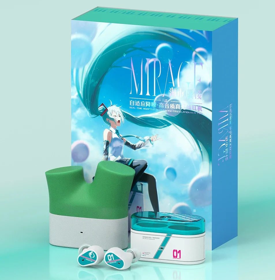 Hatsune Miku - Hatsune Miku MIRAGE Earphones Collab Gift Box MOONDROP