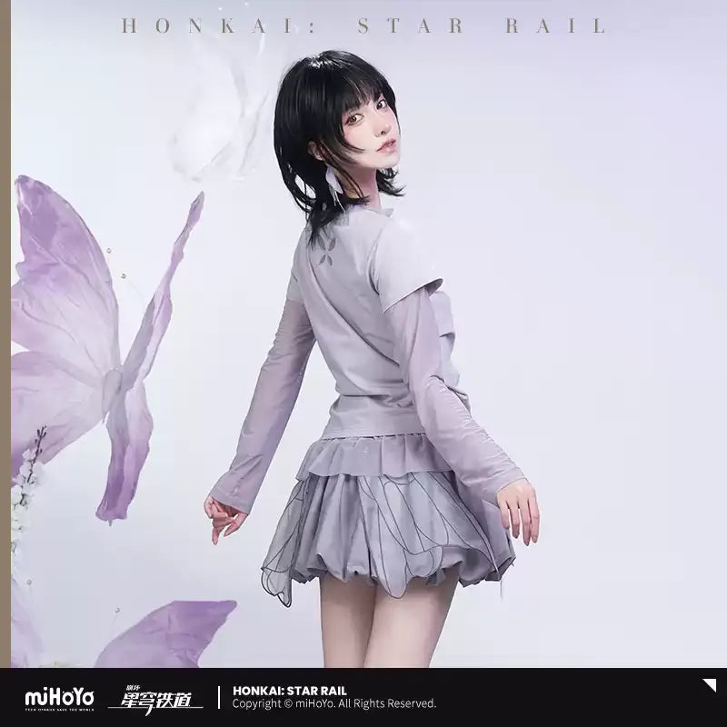 Honkai: Star Rail - Castorice Impression Faux Layered T-Shirt miHoYo