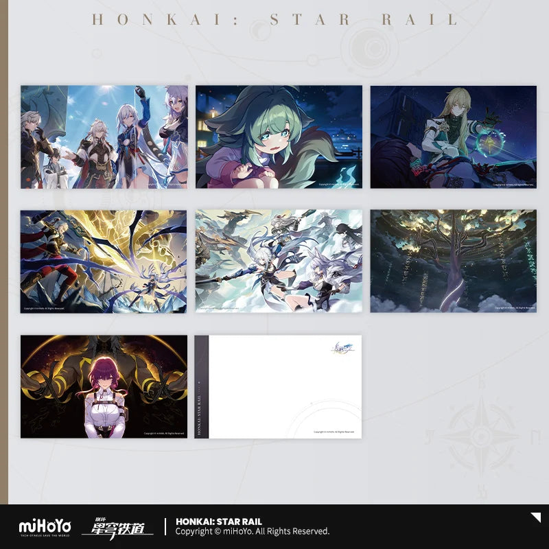 Honkai: Star Rail - Memories of Journeying Together Series Postcard Set miHoYo