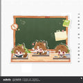 Tears of Themis - My Fur-ever Schoolmale Series Chibi Message Acrylic Stand miHoYo