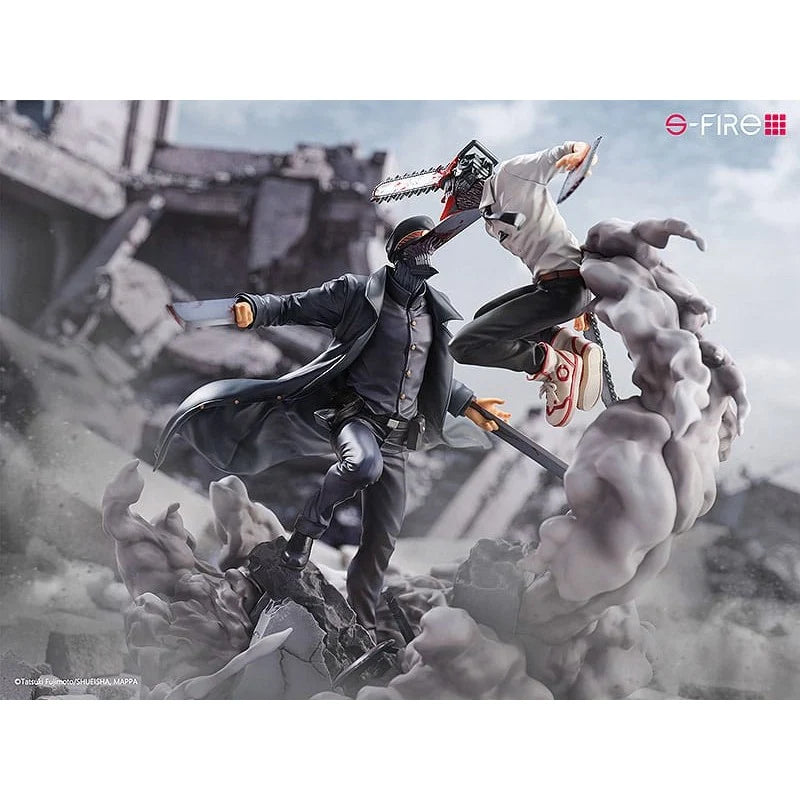 Chainsaw Man - Chainsaw Man vs. Samurai Sword Non Scale Figure SEGA