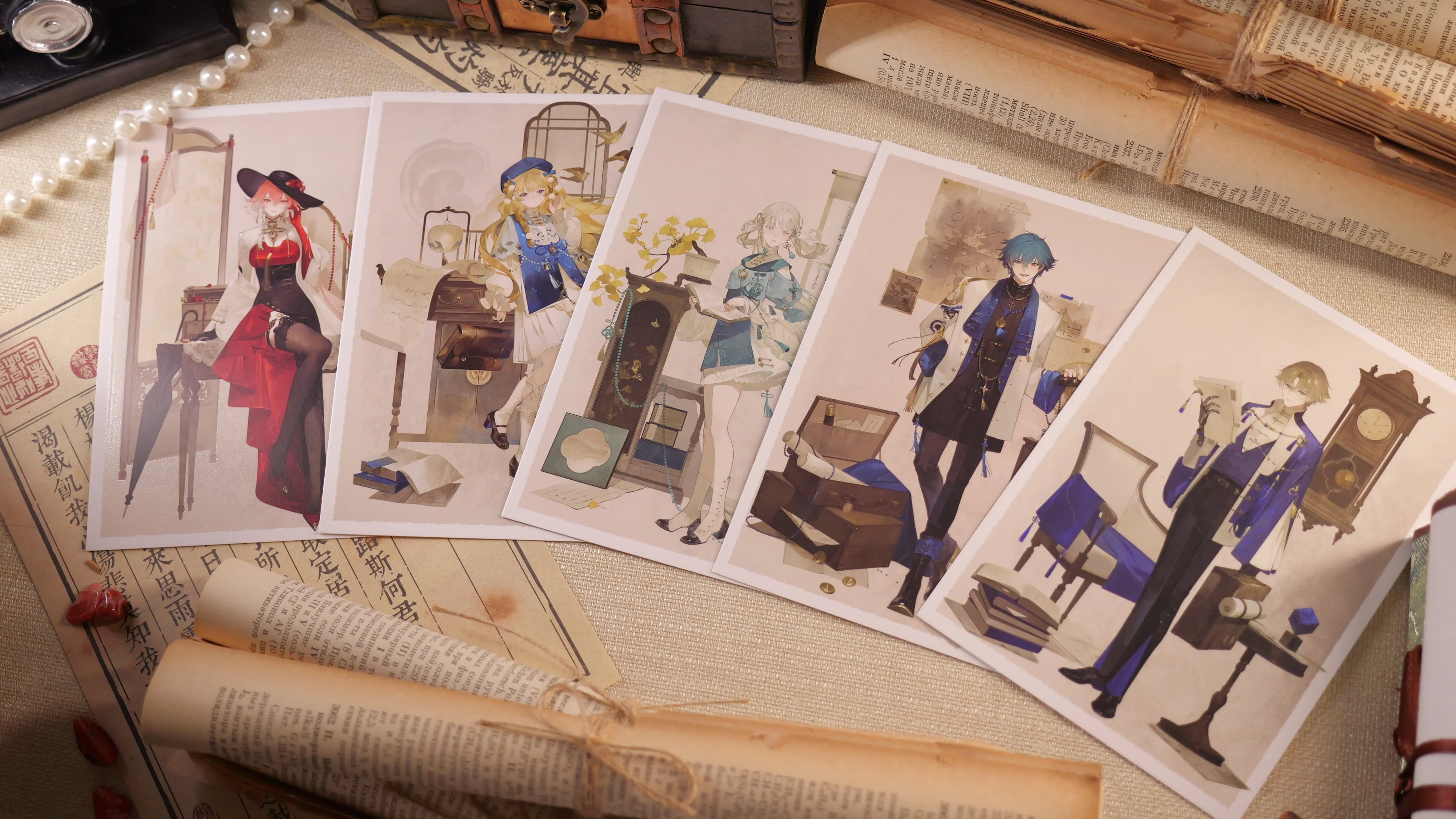 Wuthering Waves - Phantom Dreamscape Series Postcard Set KURO GAMES