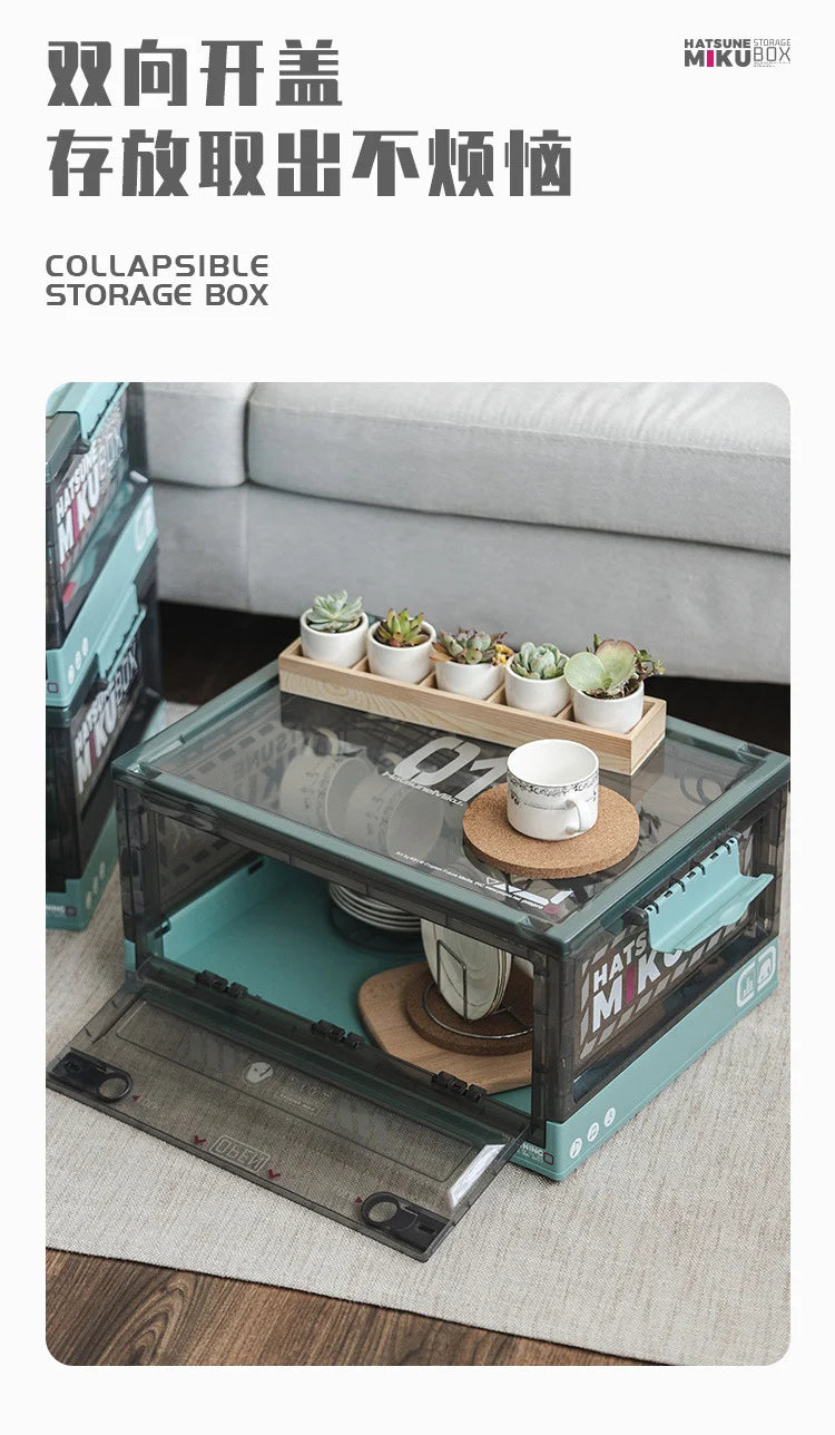 Hatsune Miku - Hatsune Miku Camping Supply Storage Box Moeyu