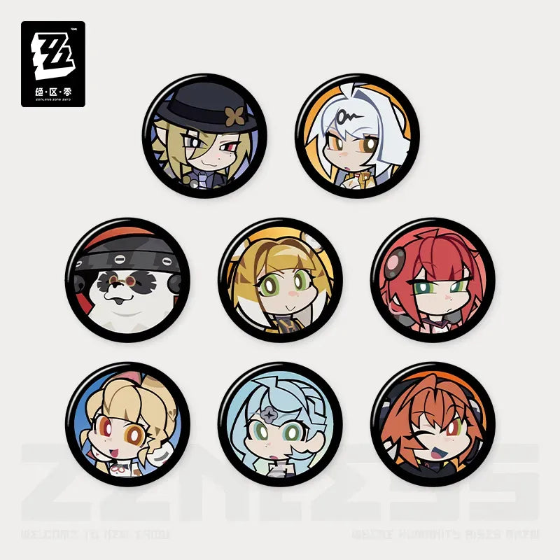 Zenless Zone Zero - Agent Avatar Mini Badge Blind Box Vol. 5 miHoYo