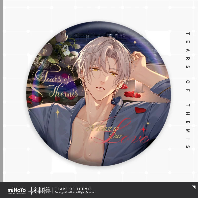 Tears of Themis - A Toast To Our Love Series Adjudicator Birthday Laser Badge miHoYo