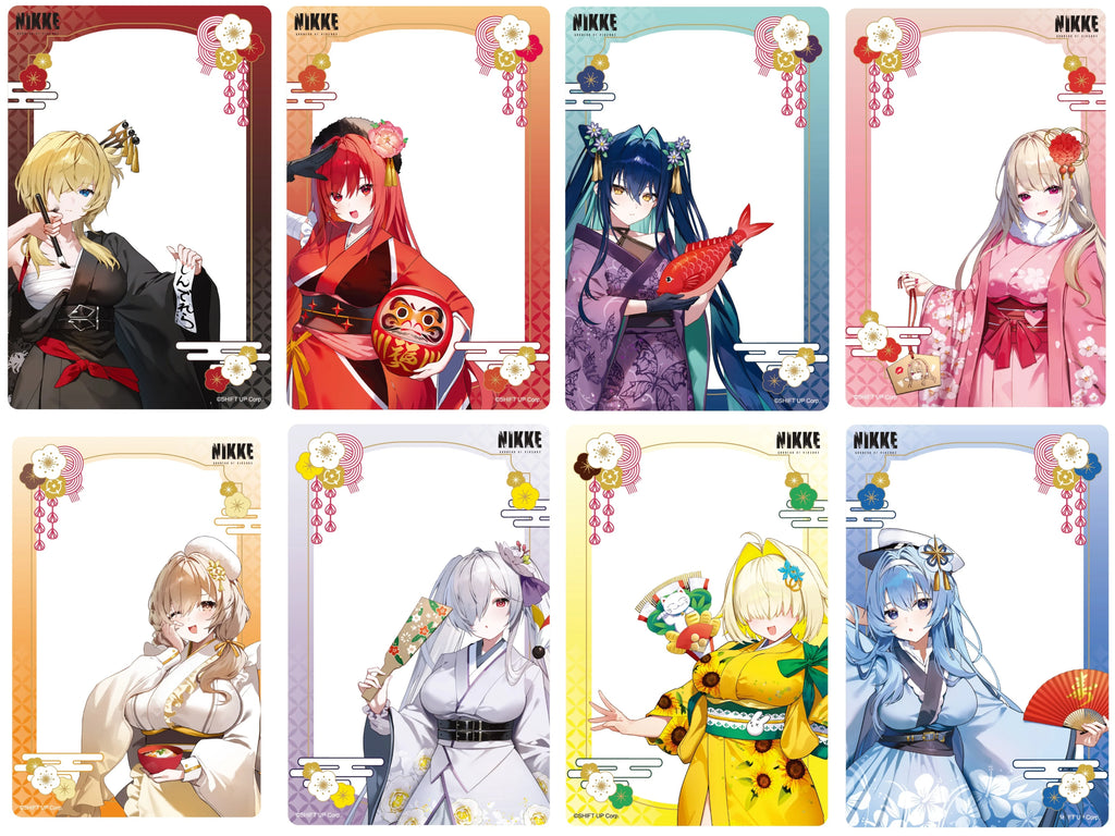 GODDESS OF VICTORY: NIKKE - Lunar New Year 2026 Series Clear Card Set TWO QUAN