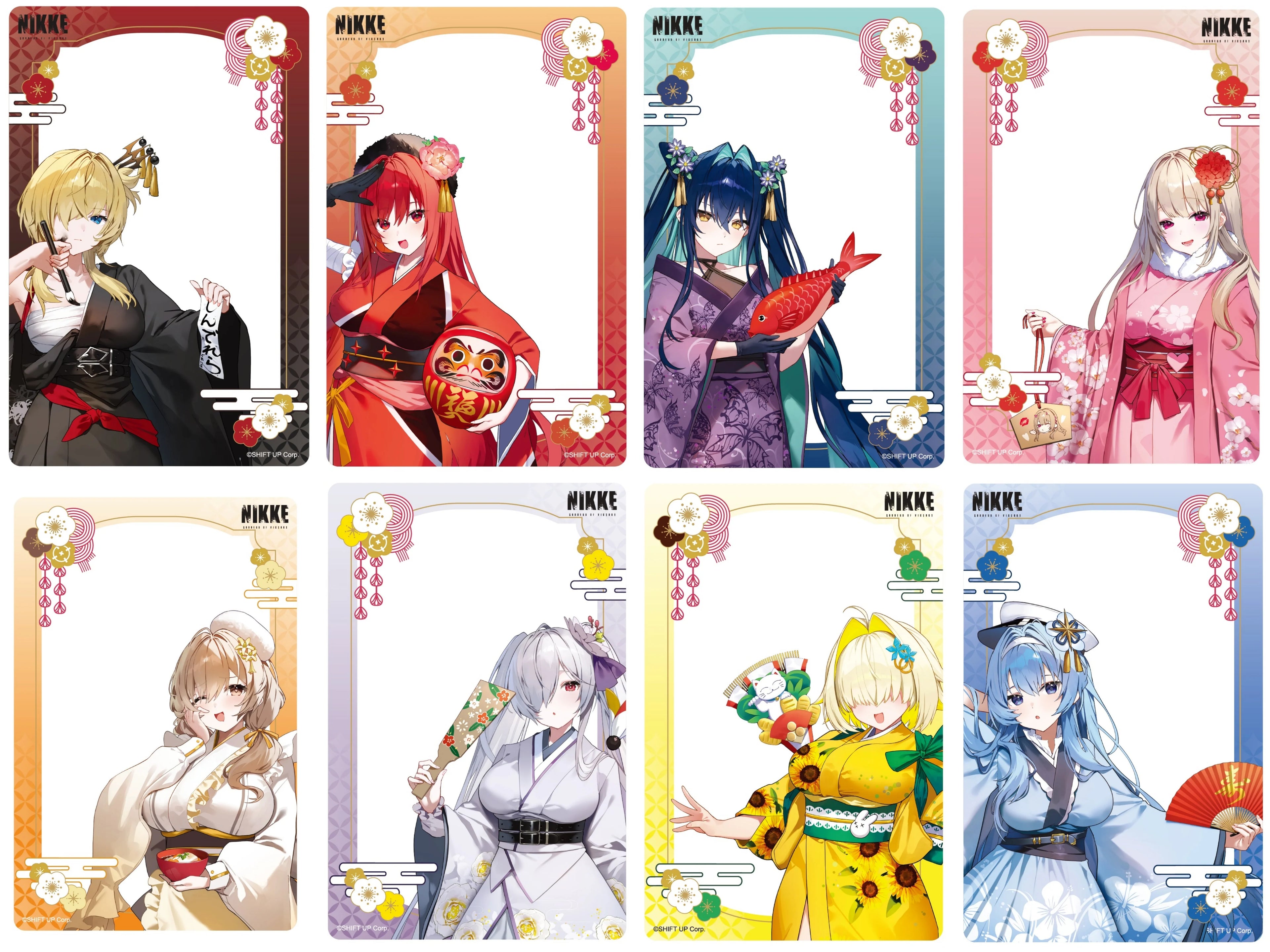 GODDESS OF VICTORY: NIKKE - Lunar New Year 2026 Series Clear Card Set TWO QUAN