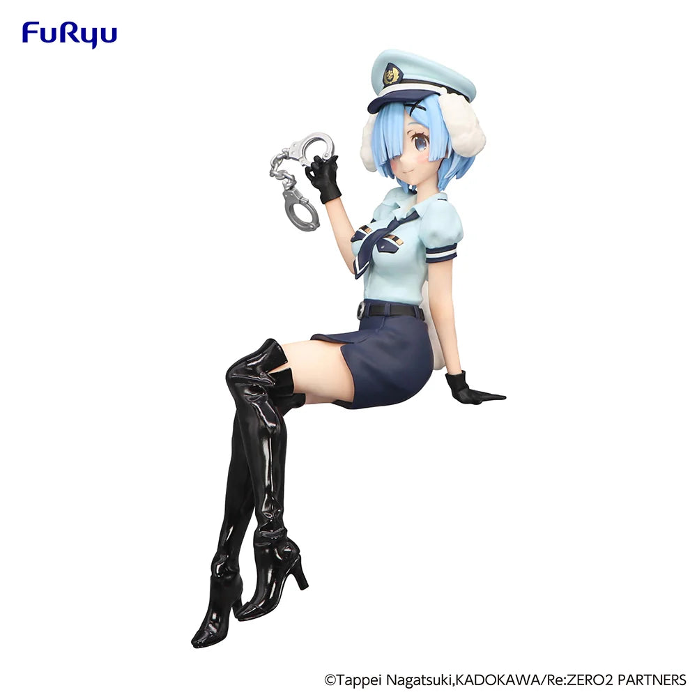 Re:ZERO Starting Life in Another World - Rem(Police Officer Cap with Dog Ears Ver.) Noodle Stopper Prize Figure FuRyu Corporation
