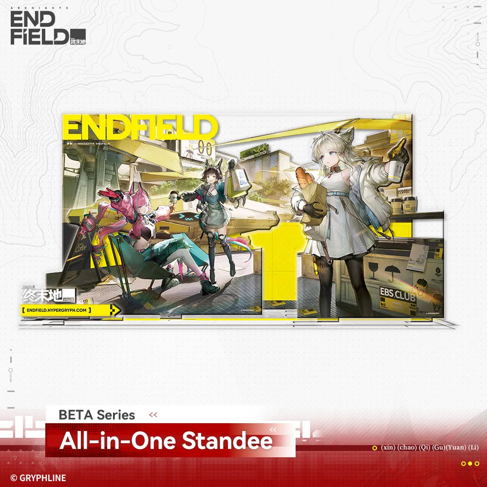 Arknights: Endfield - Perlica & Chen Qianyu & Yvonne BETA Series All-in-One Standee HYPERGRYPH