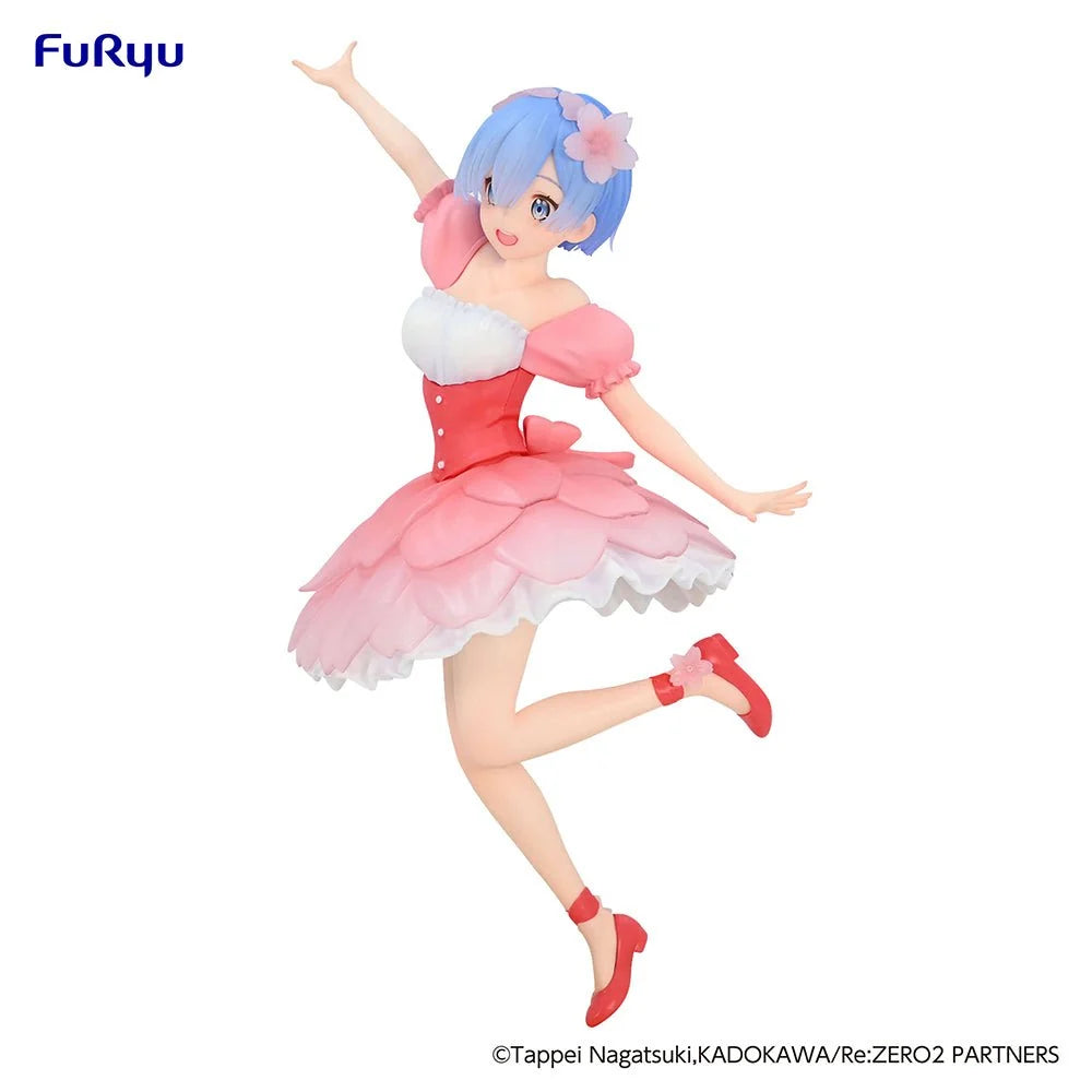Re:Zero - Trio Try iT Figure Rem Cherry Blossoms Prize Figure FuRyu Corporation