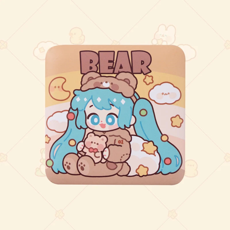 [Pre-order]Hatsune Miku - Hatsune Miku Pajama Party Metal Badge Moeyu