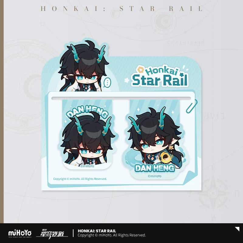 Honkai: Star Rail - Pom-Pom Gallery Soft Magnetic Bookmark Set miHoYo